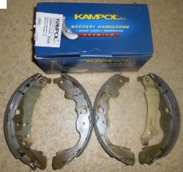 K825 Kampol Колодки гальмівні задні, дискові