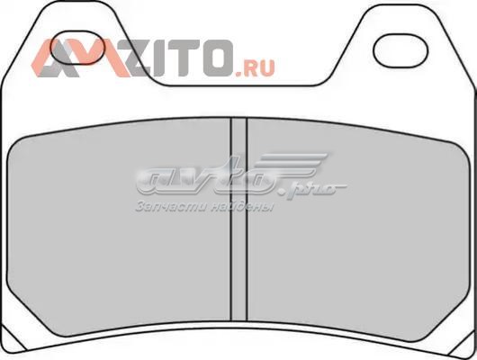 FDB2042P Ferodo Передні гальмівні колодки