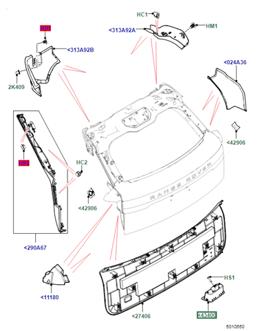 LR106643 Land Rover 