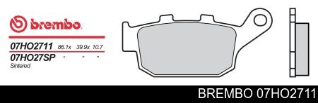  07HO2711 Brembo