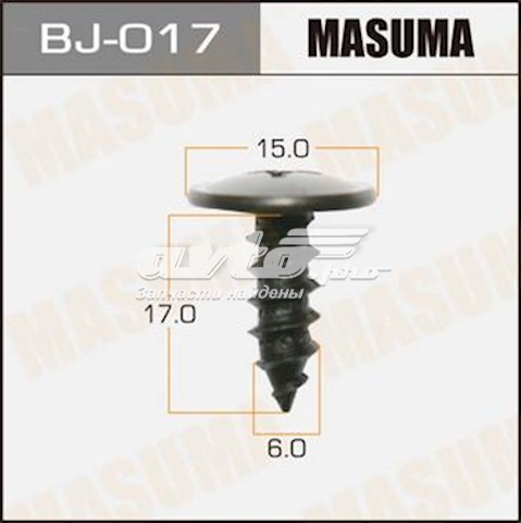 Болт/гайка кріплення Masuma BJ017 ціна, від 1.06 USD