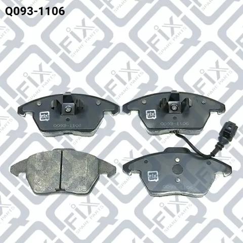 Гальмівні колодки Q-fix Q0931106 ціна, від 26.83 USD