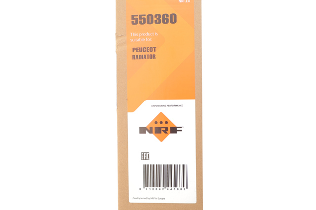 550360 NRF Радіатор охолодження двигуна