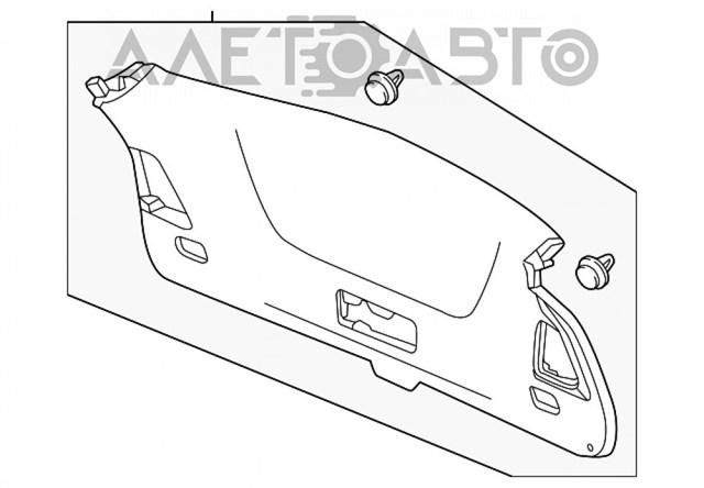  84451TZ6Y01ZB Honda
