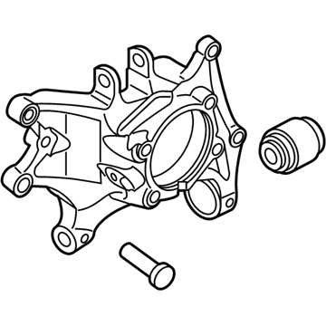 52720C5000 Hyundai/Kia Цапфа поворотна права