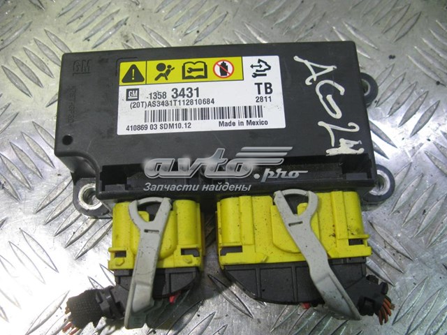 Блок управління airbag Opel 13583431