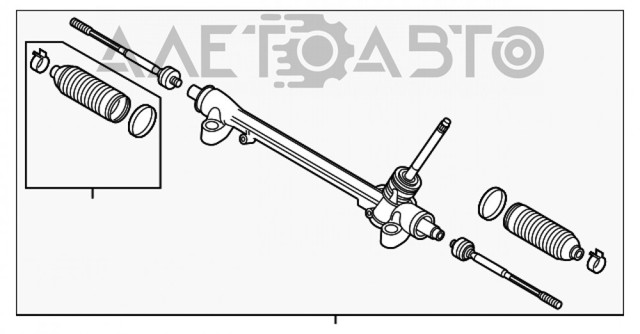 Купити KB7W32110A Mazda Рульова рейка