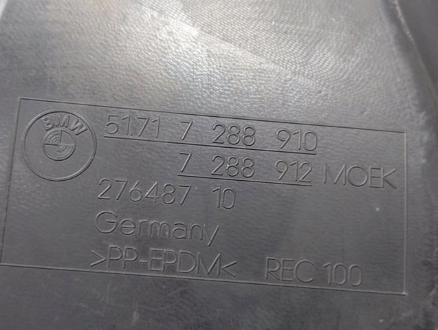 7288910 BMW Підкрилок переднього крила, правий передній