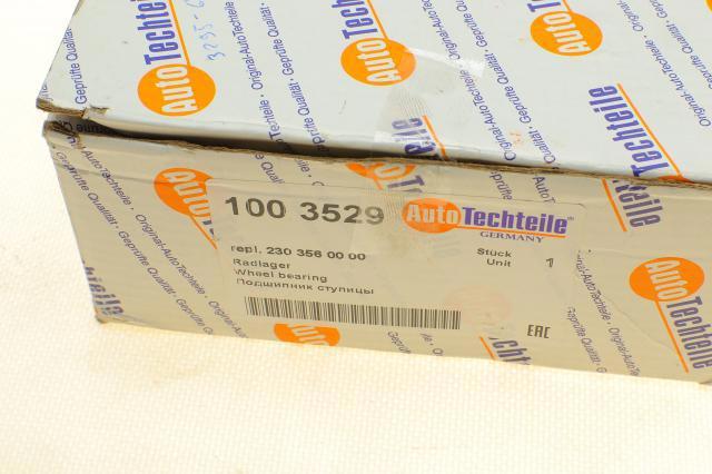 1003529 Autotechteile Підшипник ступиці задньої