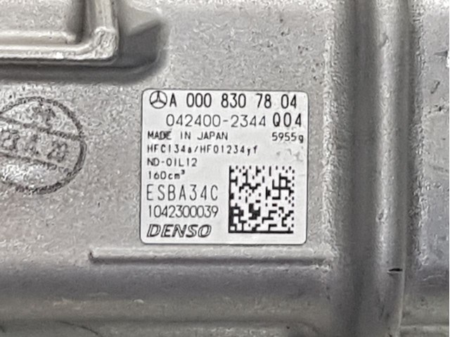 Компресор системи кондиціювання Mercedes A0008307804 ціна, від 587.94 USD