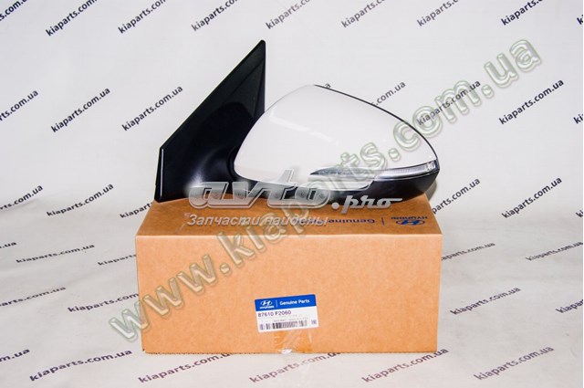 Купити 87610F2060 Hyundai/Kia Бічне дзеркало заднього виду ліве