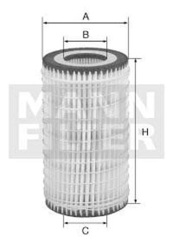 HU7034Z Mann-Filter Фільтр масла