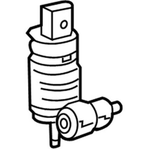 Купити TQ17127 Tqparts Мотор омивача лобового скла