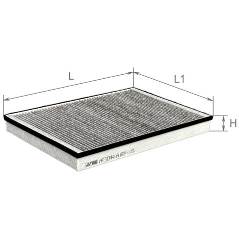 Купити AF5044A Alpha Filter Фільтр салону вугільний