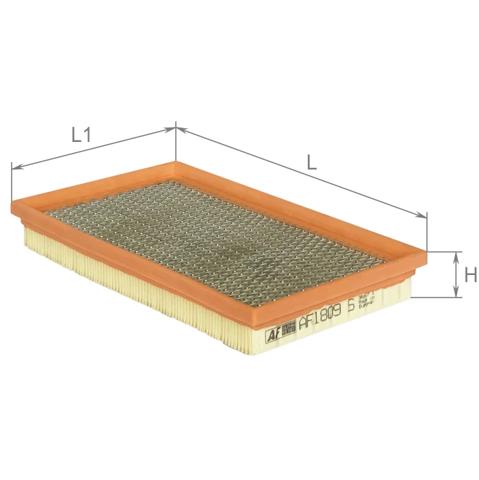 Елемент повітряного фільтра Alpha Filter AF1809S ціна, від 3.11 USD
