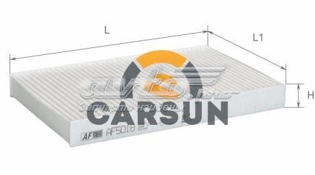 Фільтр салону AF5018 Alpha Filter
