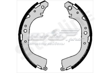 Купити BC06710 Starline Колодки гальмові задні, барабанні