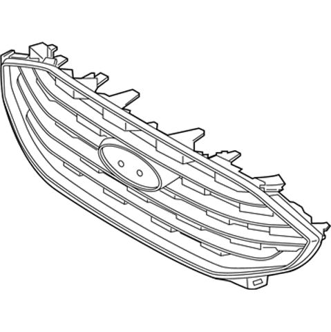 Решітка радіатора KT4Z8200CA Ford