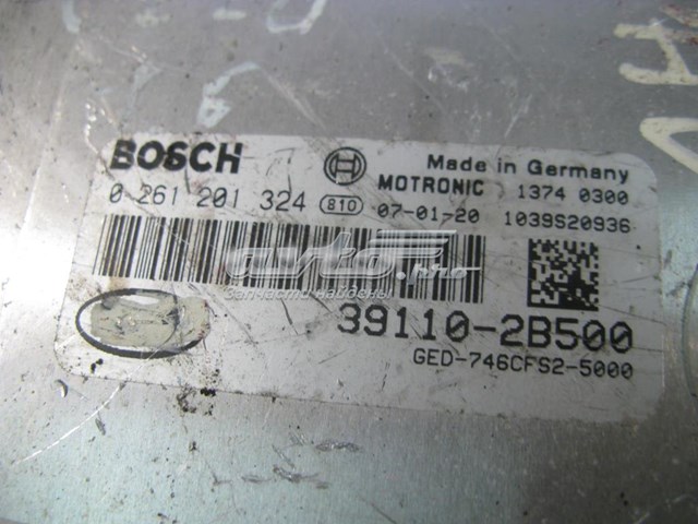 Hyundai/Kia 391102B500