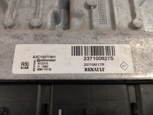 Електронний блок керування двигуном 237100827S Renault (RVI)
