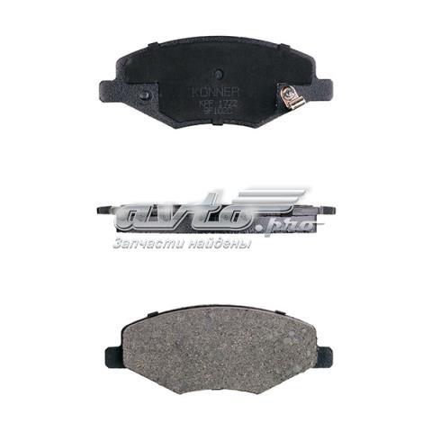 Гальмівні колодки Konner KPF1722 ціна, від 10.12 USD