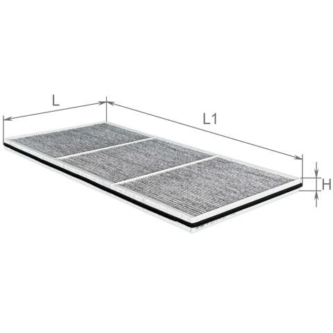 Фільтр повітряний обігрівача Alpha Filter AF5279A ціна, від 23.20 USD