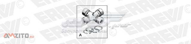Хрестовина карданного валу 715649 Errevi