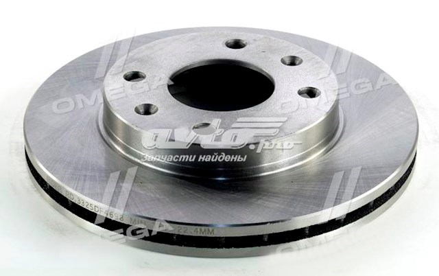 Диск гальмівний передній Rider RD3325DF4698