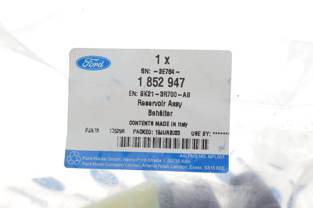 Бачок ГУР BK213R700AB Ford