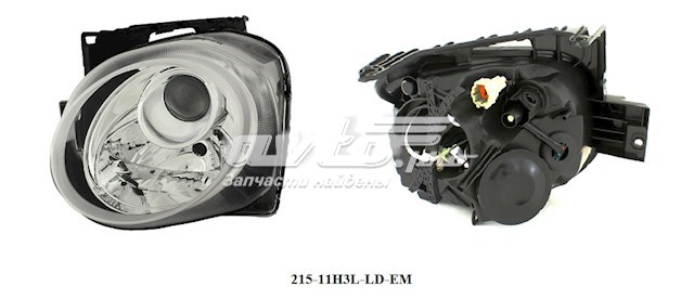 21511H3LLDEM Depo/Loro/Abakus Фара ліва передня