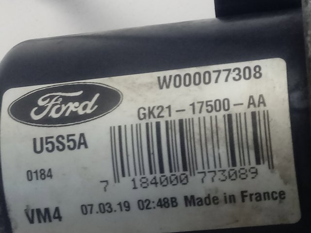 GK2117500AA Ford Мотор склоочисника лобового скла, правий