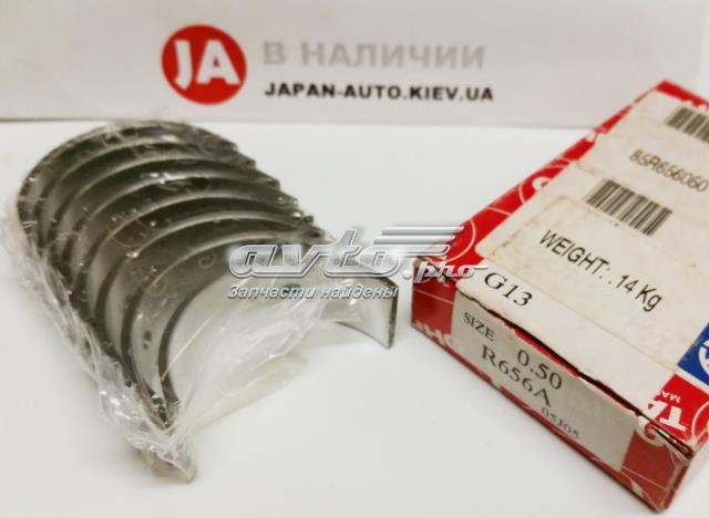 R656A050 Taiho Вкладиші коленвала, шатунні, комплект, 2-й ремонт (+0,50)