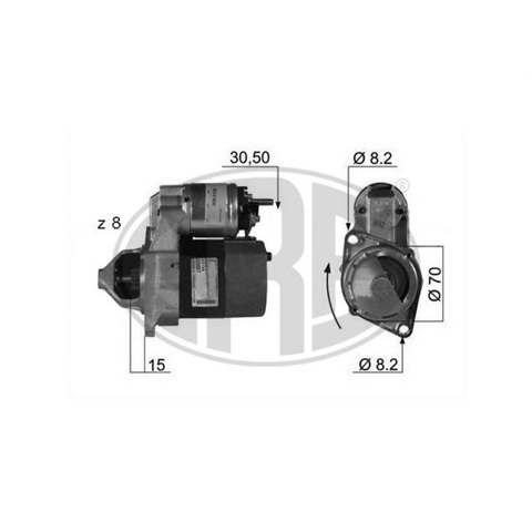 STM3882 Krauf Стартер двигуна