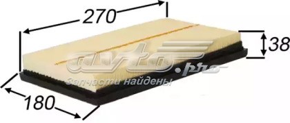 Елемент повітряного фільтра JS Asakashi A1521 ціна, від 6.72 USD