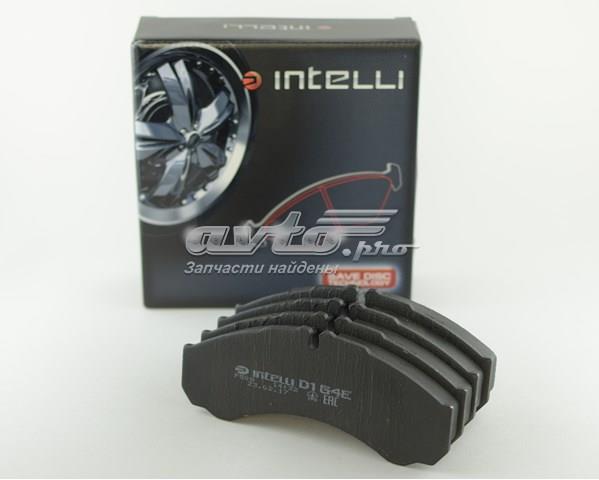 D164E Intelli Колодки гальмівні задні, дискові