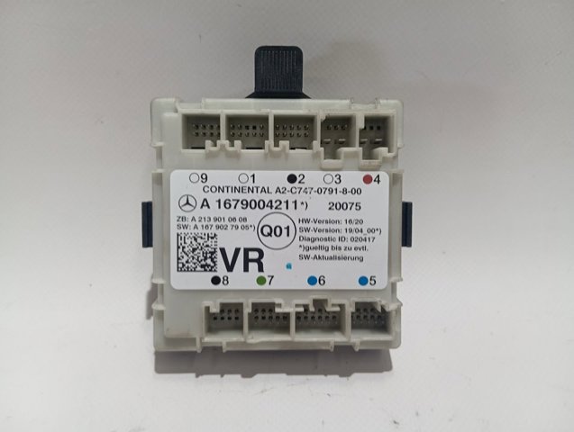 Блок комфорту передніх дверей Mercedes A1679004211