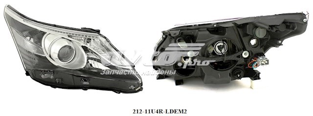 Фара комбінована, передня Depo/Loro/Abakus 21211U4RLDEM2