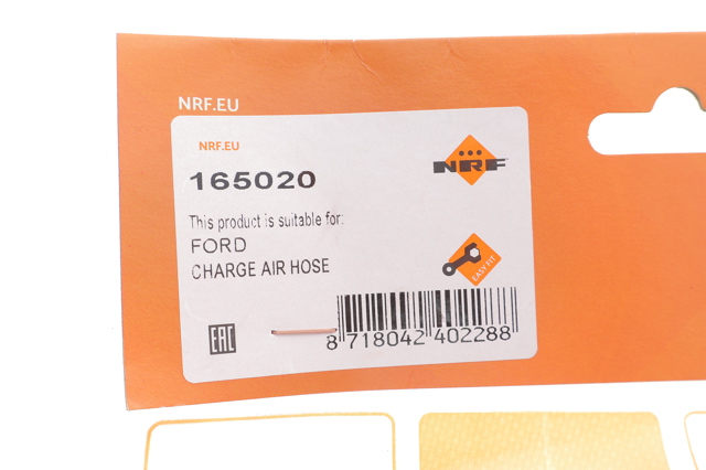 Патрубок повітряний, дросельної заслінки NRF 165020
