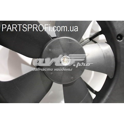 96259175 Parts-Mall Дифузор радіатора охолодження, в зборі з мотором і крильчаткою