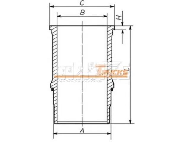 Гільза поршнева Mahle Original 227WN6701 ціна, від 69.38 USD