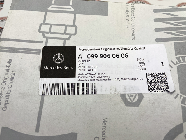  Mercedes A0999060606
