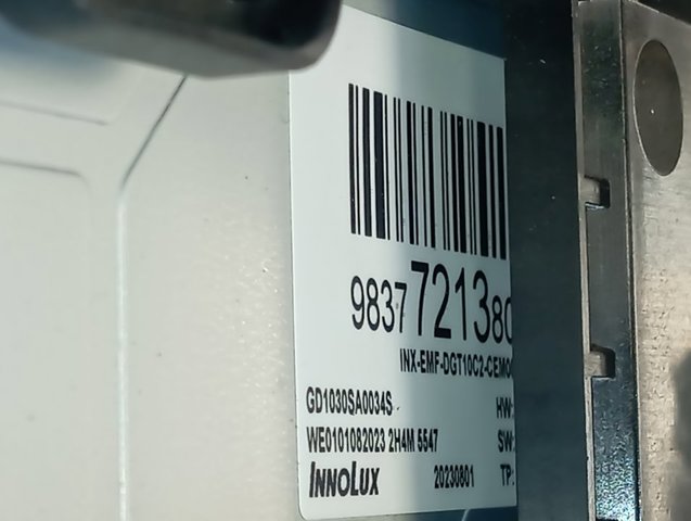 9837721380 Opel Дисплей багатофункціональний