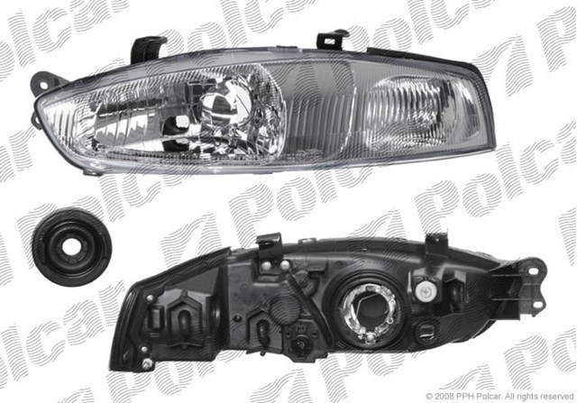 Основна фара - вставка Polcar 5240102E ціна, від 105.16 USD