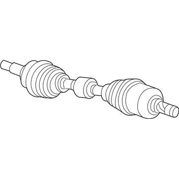 Піввісь (привід) передня, права 5105658AF Chrysler