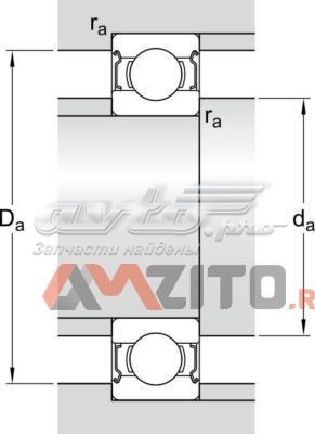 Підшипник КПП SKF 62062Z ціна, від 7.31 USD