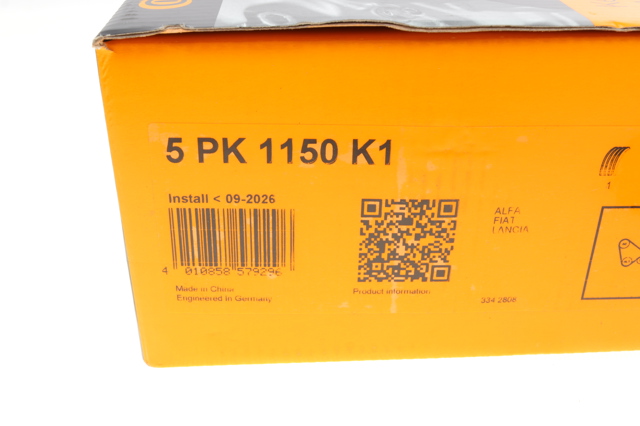 5PK1150K1 Continental/Siemens Поліклиновий ремінь
