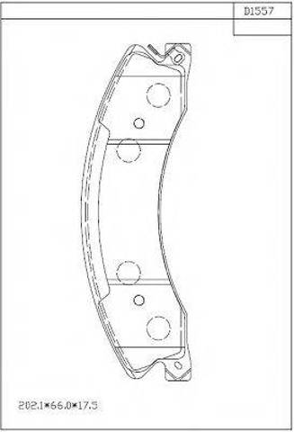 Передні тормозні колодки 161565 Power Stop