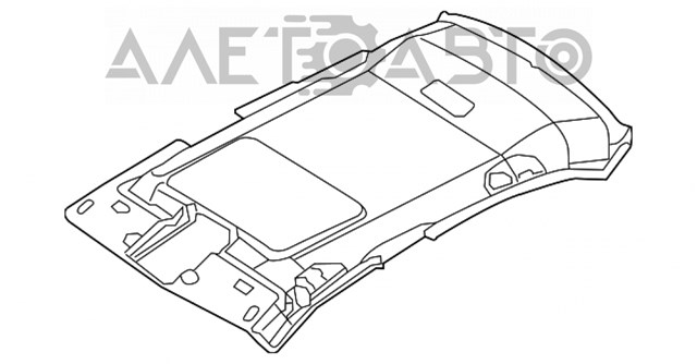 5C6867501AQ3Y3 VAG Оббивка кузова