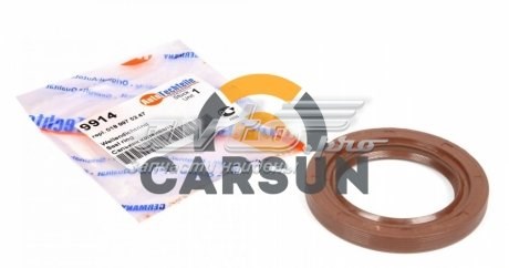 Сальник коленвала двигуна, передній Autotechteile 1009914 ціна, від 5.91 USD