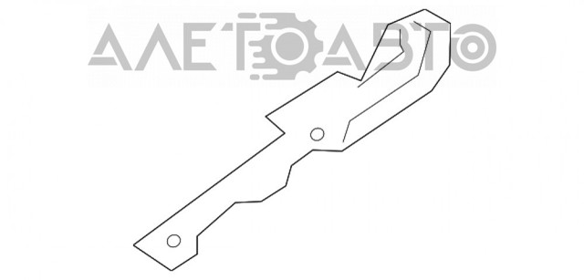 Завіса капота права FPS FP4426286 ціна, від 19.75 USD